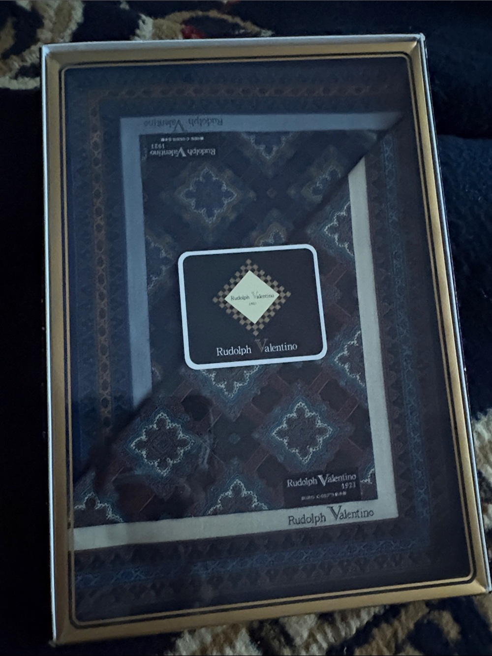 Nip blue Valentino hankerchief